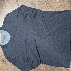 CLUB ROOM Men's Gray Long Sleeve Shirt